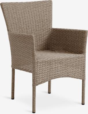 Stacking chair AIDT natural offers at £36 in JYSK