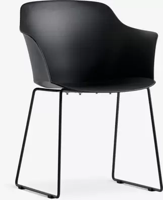 Garden chair SANDVED black offers at £25 in JYSK