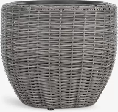 Planter basket SVARTBAK D42xH36 grey offers at £22.5 in JYSK