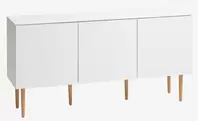 Sideboard KORSVANG 3 doors white offers at £115 in JYSK