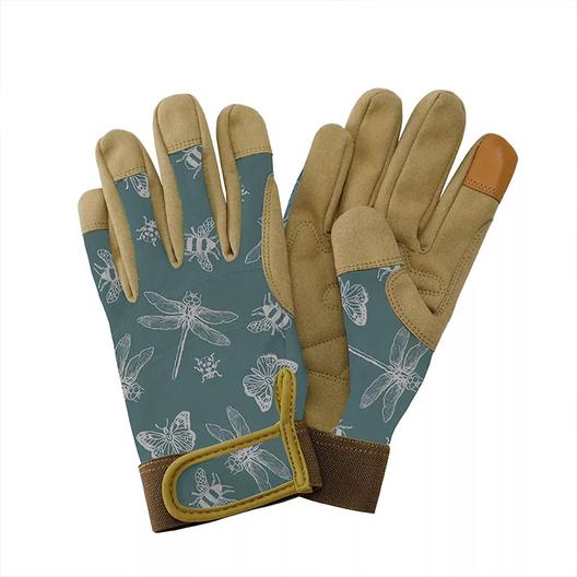 Kent & Stowe Comfort Gloves Flutter Bugs Teal Med offers at £14 in Klondyke